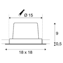 Dimensioned drawing