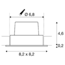Dimensioned drawing