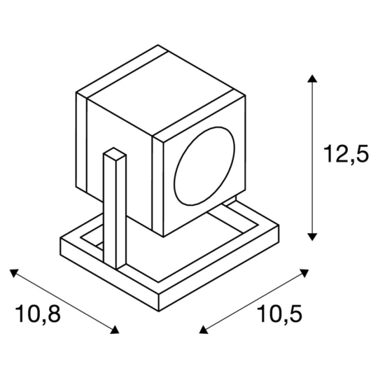 Dimensioned drawing