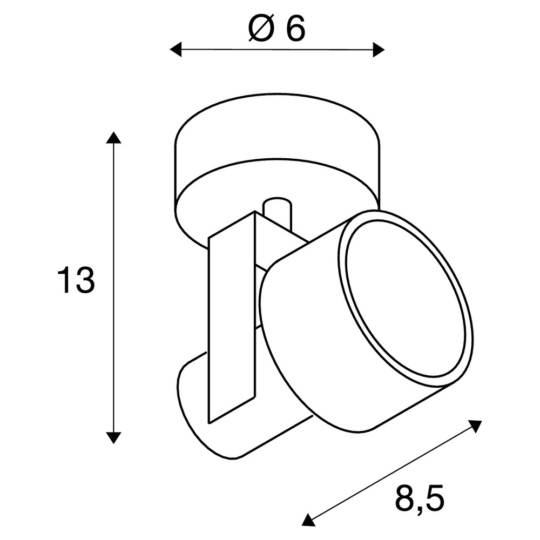 Dimensioned drawing