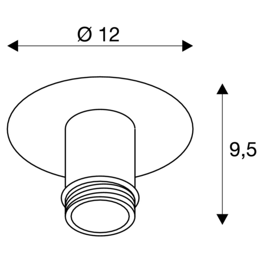 Dimensioned drawing