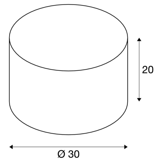 Dimensioned drawing