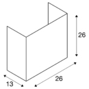 Dimensioned drawing