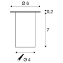 Dimensioned drawing