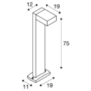 Dimensioned drawing