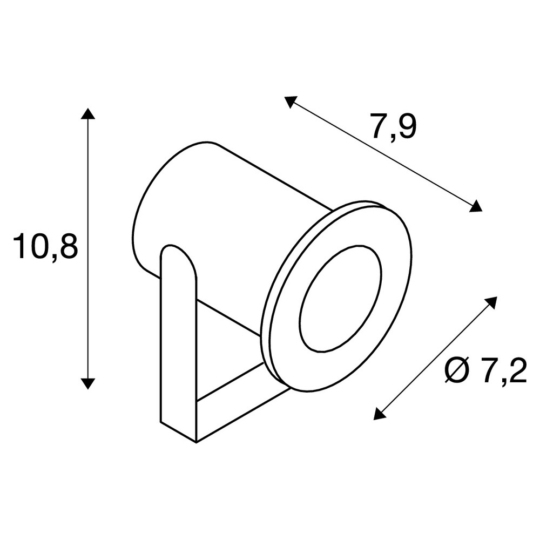 Dimensioned drawing